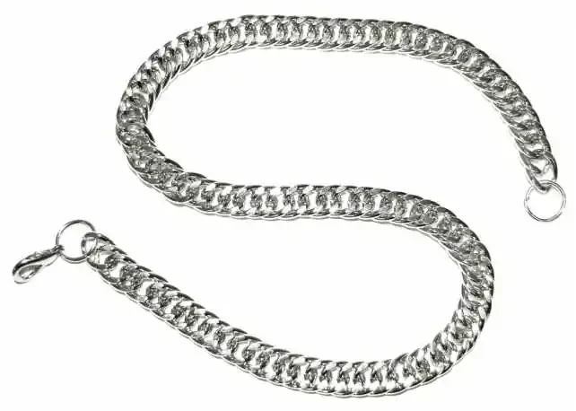 Dichte Metall Halskette