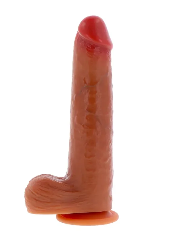 Dildo mit elastischer Vorhaut – Large