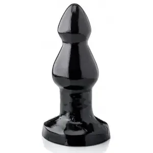Dildo mit flachem Boden im Plug-Look
