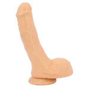 Dildo mit Saugfuß – leicht geschwungen