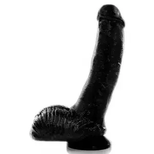Dildo mit Saugnapf – leicht geschwungen
