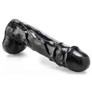 Dildo mit Saugnapf – sehr stark geädert