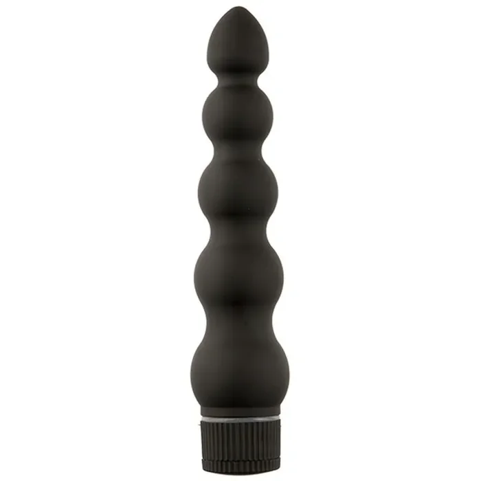 Doc Johnson – Black Magic Ribbed Vibe Vibrator – Schwarz