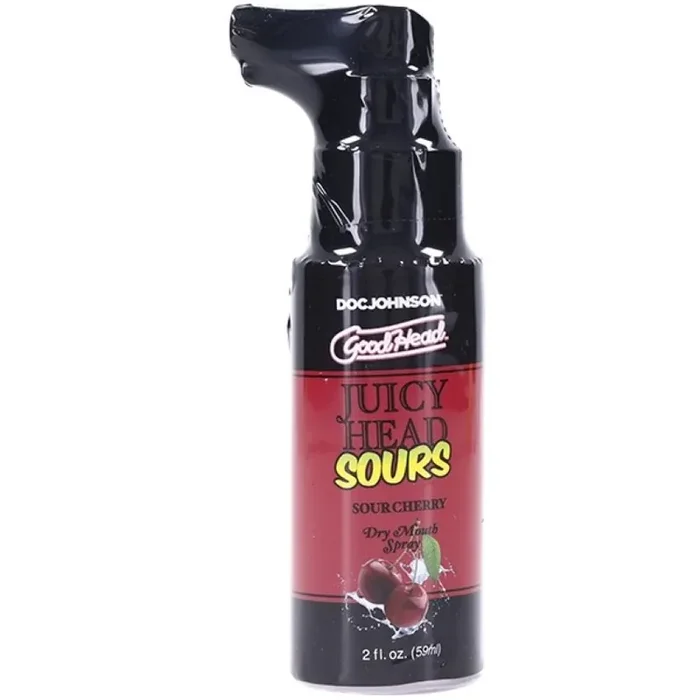 Doc Johnson – GoodHead Juicy Head Dry Mouth Spray Sour – Kirsche – 60 ml