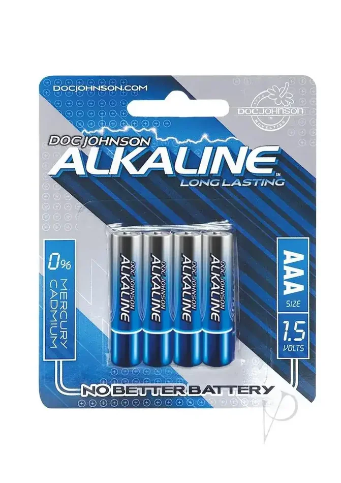 Doc Johnson Alkaline Batteries – AAA 4 Pack