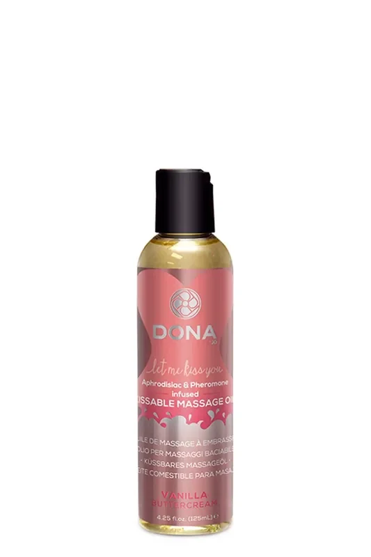 Dona – Küssbares Massageöl – Vanille/Buttercreme