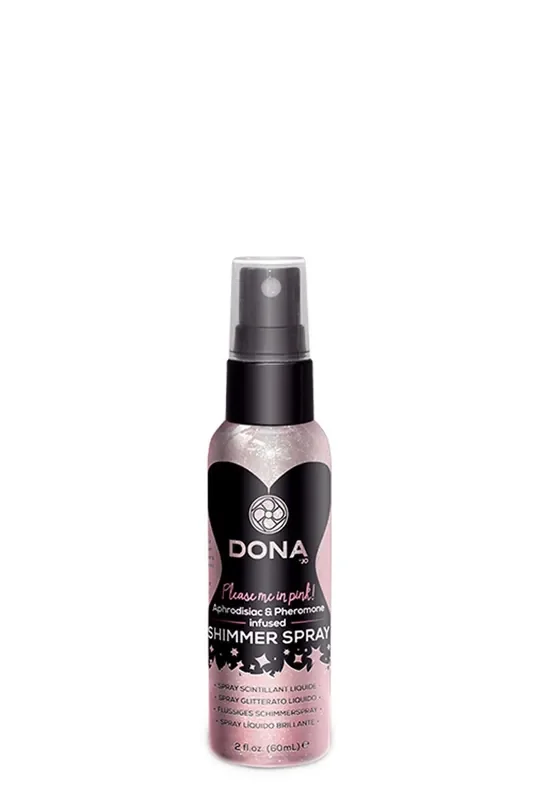 Dona Shimmer Spray in Pink