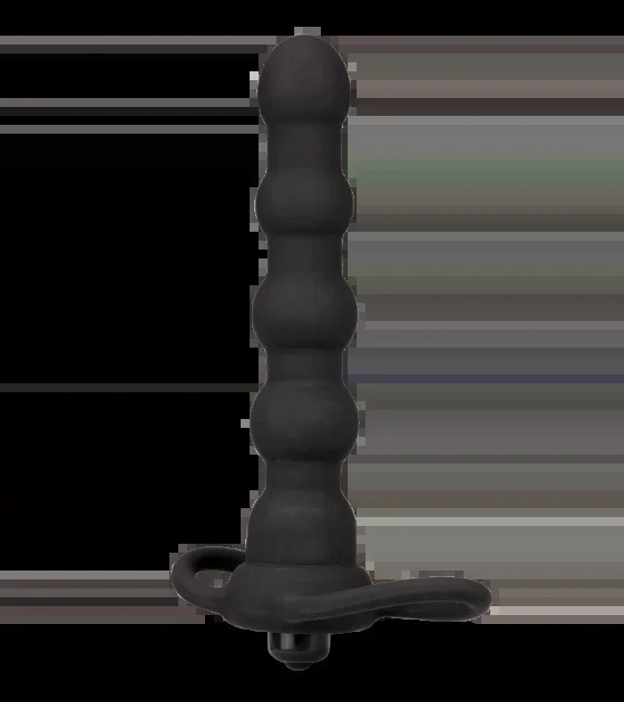 Doppelpenetrations-Dildo mit Cockring und Vibration