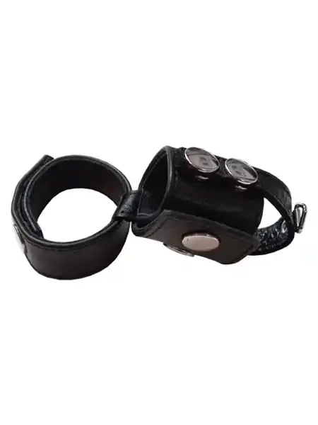Doppelter Cockstrap mit Hodenteiler