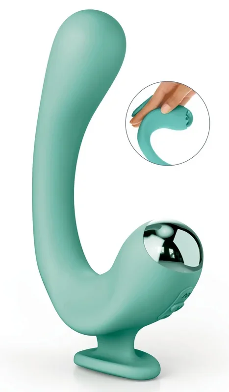 Doppelvibrator „Reflexx Rabbit 2“ mit Wärmefunktion JimmyJane