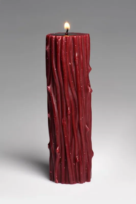 Dorn-Tropfkerze – Rot