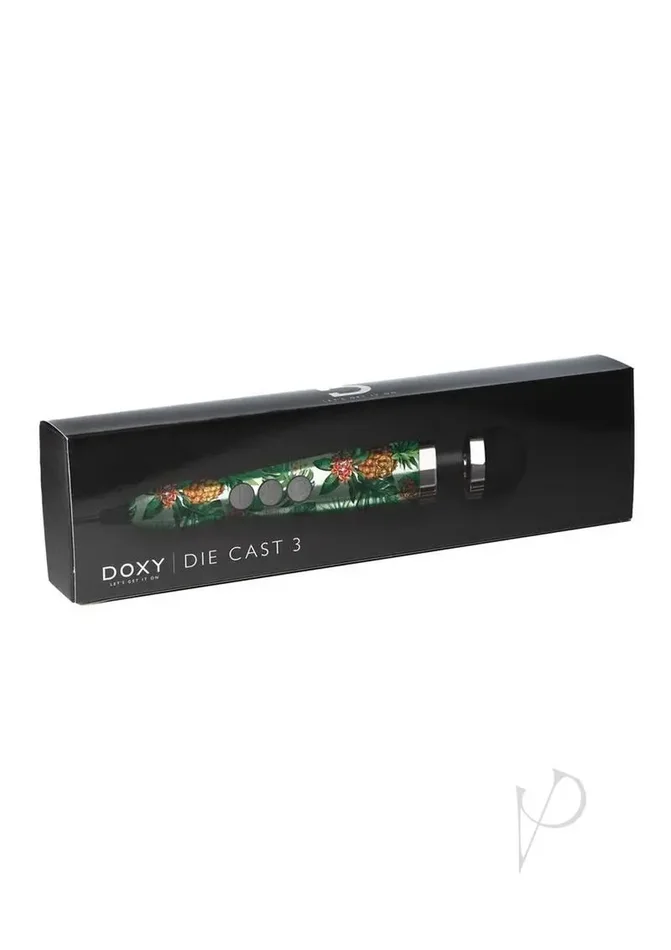 Doxy Die Cast 3 Wand Plug-In Wand Massager – Pineapple Pattern