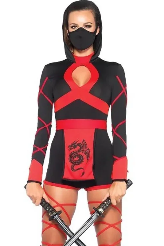 Dragon Ninja Costume Set in S