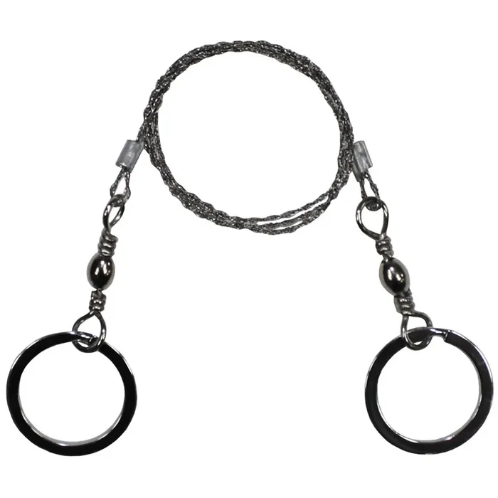 Drahtsäge mit Ringen