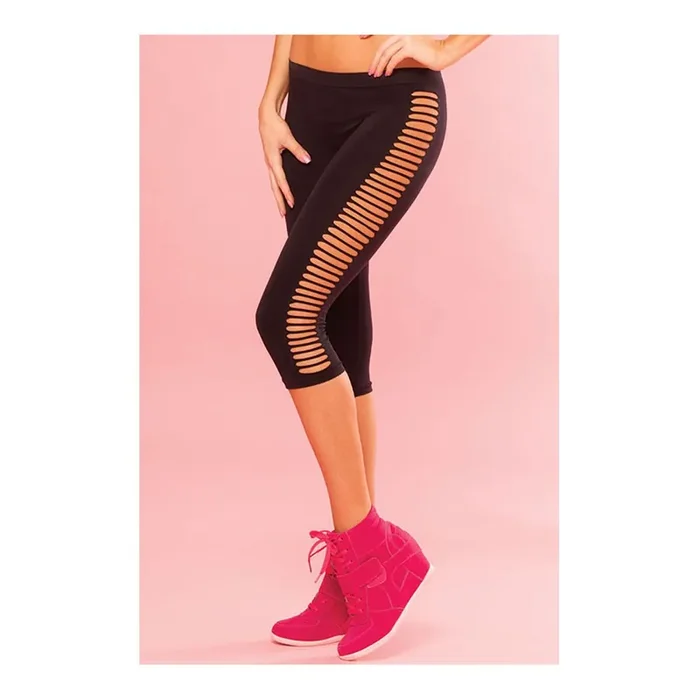 Dreiviertel-Sporthose aus Stretchmaterial