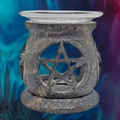 Duftlampe mit Pentagramm