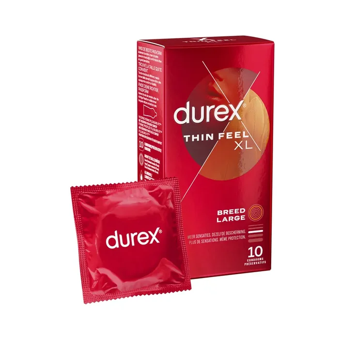 Durex – Kondome Thin Feel XL – 10 Stücke
