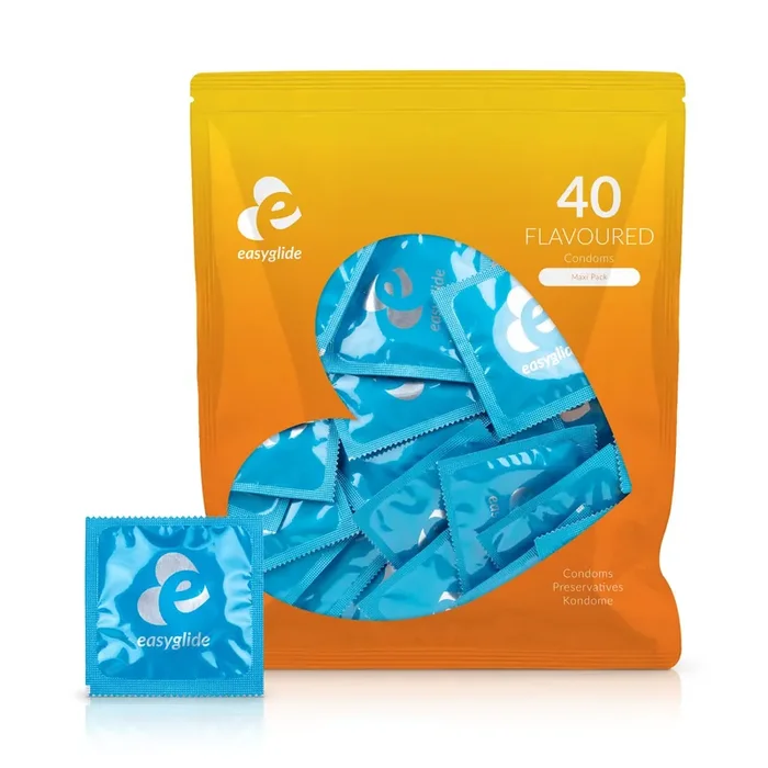 EasyGlide – Kondome mit Geschmack – 40 Stück
