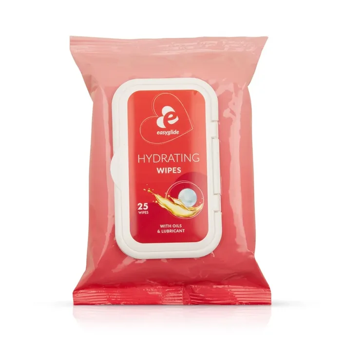 EasyGlide Feuchtigkeitstücher mit Gleitmittel und Ölen