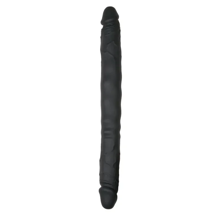 EasyToys Dildo mit zwei Enden in Schwarz – 30 cm