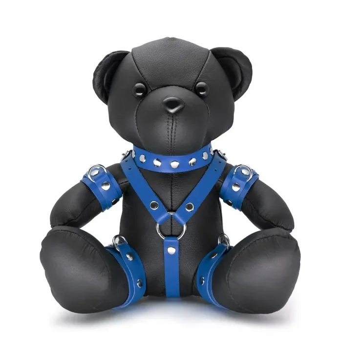 EDDY Der BDSM Teddy – Schwarz/Blau