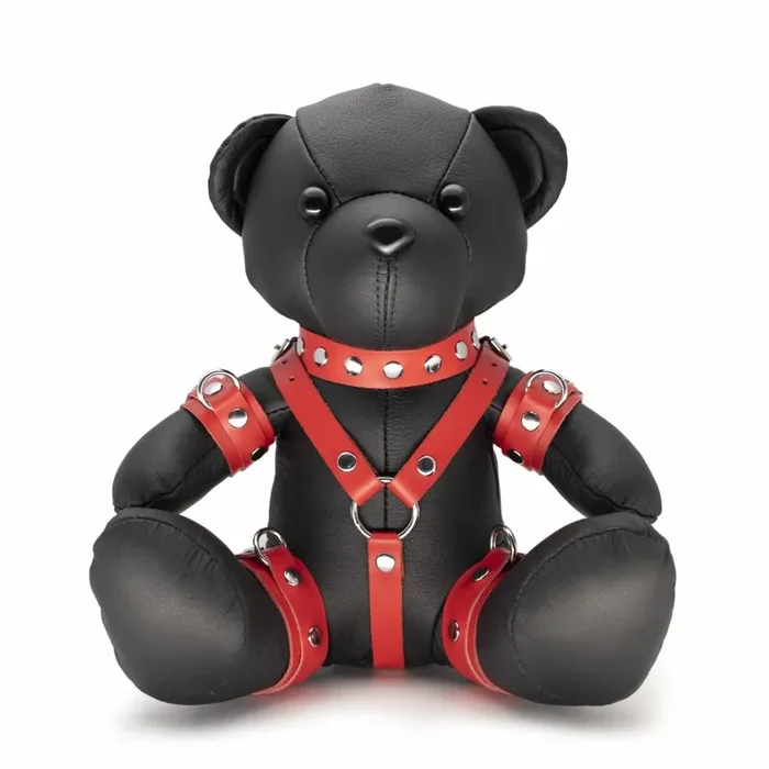 EDDY Der BDSM Teddy – Schwarz/Rot