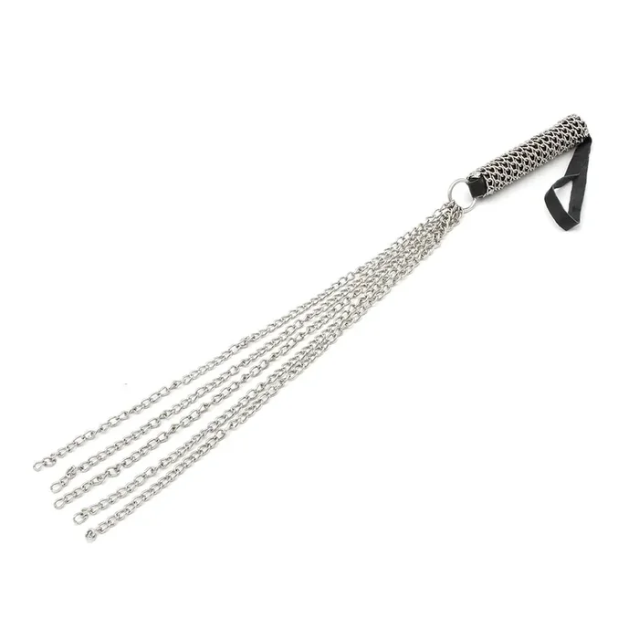 Edelstahl Flogger mit Ketten