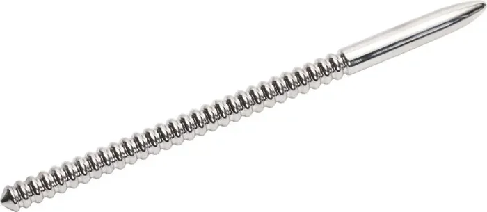 Edelstahl Penisplug mit Rillen