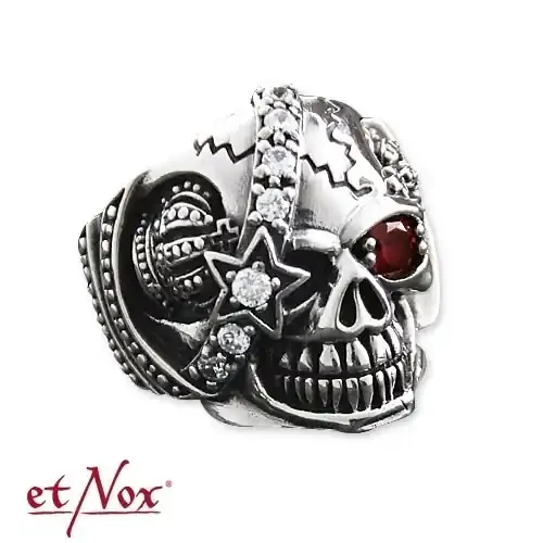 Edelstahlring ‘Machine Skull 2‘