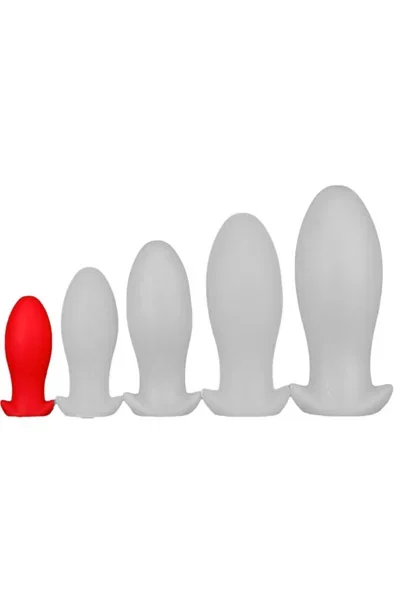 Eggplay Silikon Plug Saurus Ei Rot Klein