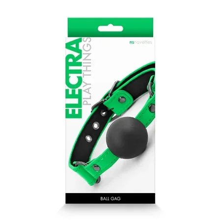 Electra Ball Gag – Green