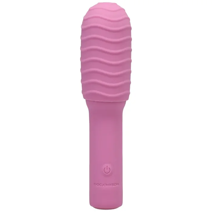 Elite – Mini Vibrator with Interchangeable Attachment – 4 / 10 cm