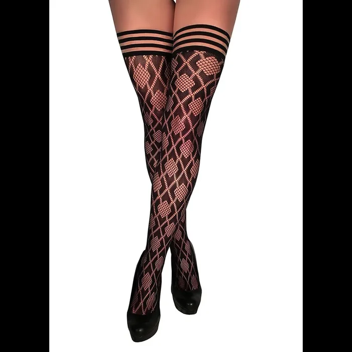 Elle – Thigh High – C – Black