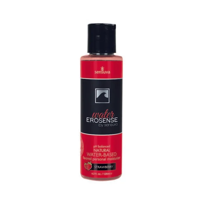 Erosense Water Strawberry Flavored Water-based Lubricant 4.2 Fl. Oz Bottle