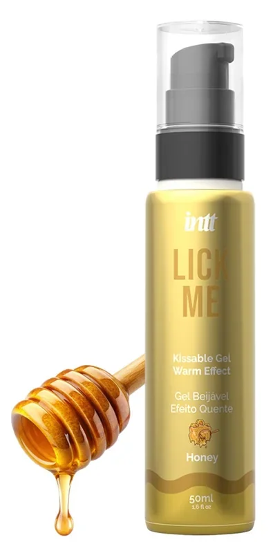 Erotik-Gel „Lick me Honey“ mit Wärme-Effekt intt