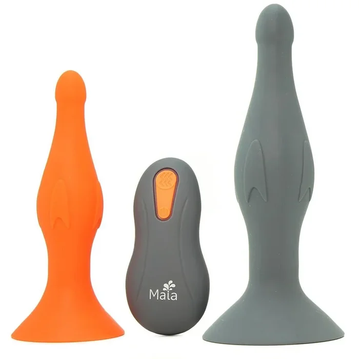 Ethan Remote Vibrating Butt Plug Set