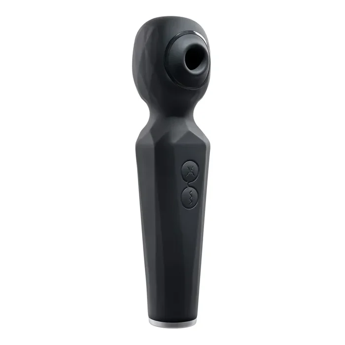 Evolved – Rainbow Sucker Wand Vibrator – Schwarz