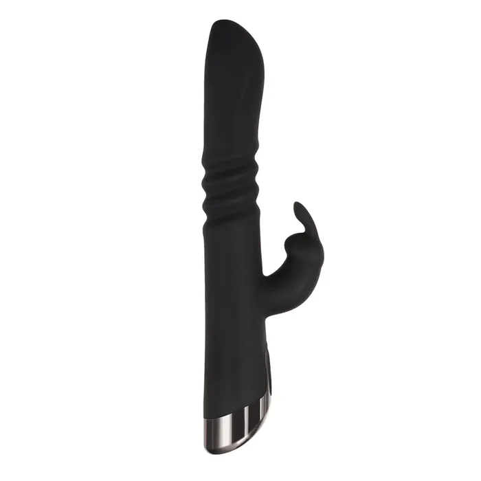 Evolved – Rapid Rabbit Stoßvibrator – Schwarz
