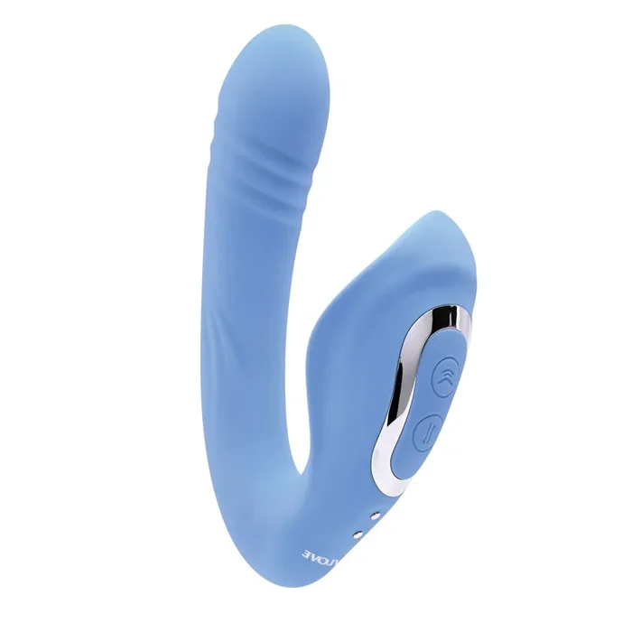 Evolved – Tap and Trust Vibrator – Hellblau