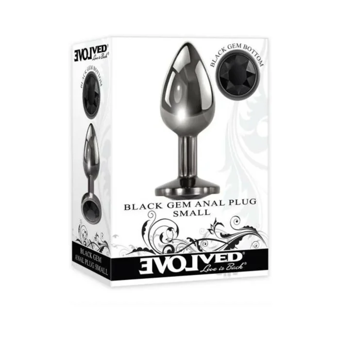 Evolved Black Gem Anal Plug – Small