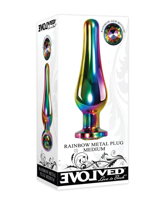 Evolved Rainbow Metal Plug – Medium