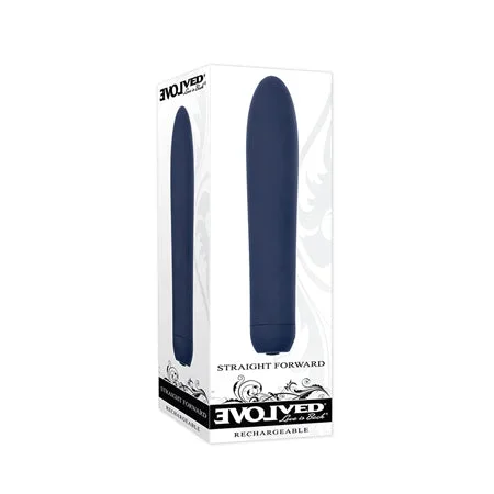 Evolved Straight Forward Vibrator – Blue