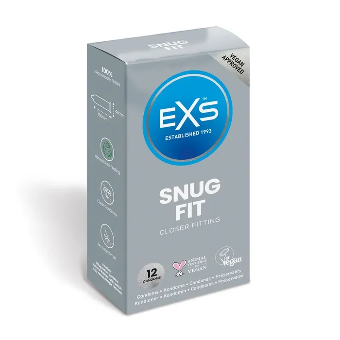 EXS Snug Fit – Condoms – 12 Pieces