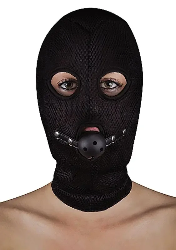 Extreme Mesh Balaclavea mit offenem Kugelknebel