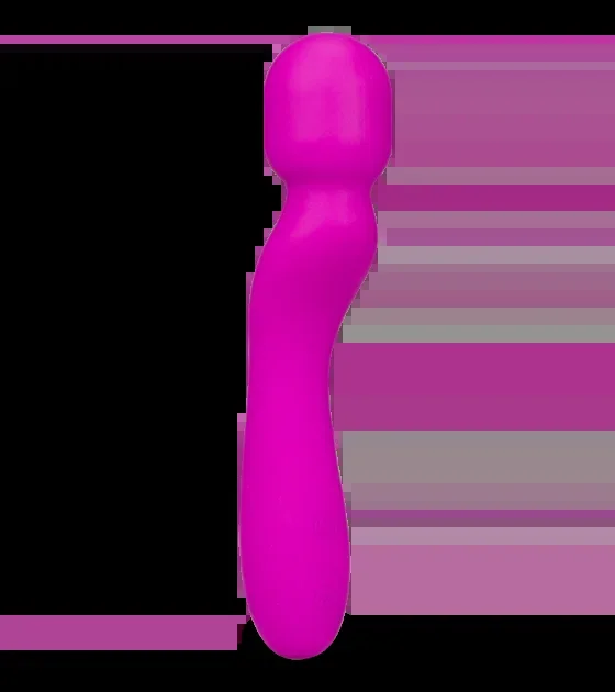 Fantasy Wand Massager aus Silikon mit 30 Vibrationsstufen