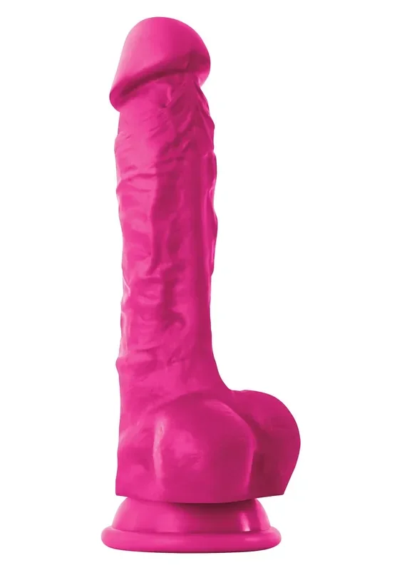 Farbenfroher 7‘ Dildo