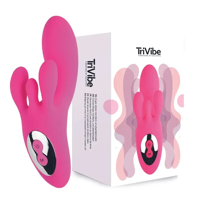 FeelzToys – TriVibe G-Punkt Vibrator – Rosa