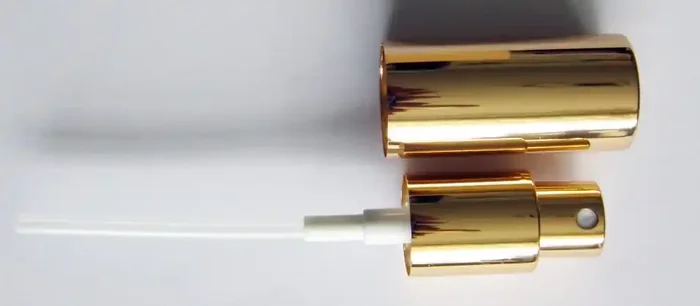 Feinzerstäuber mit Kappe gold 100ml