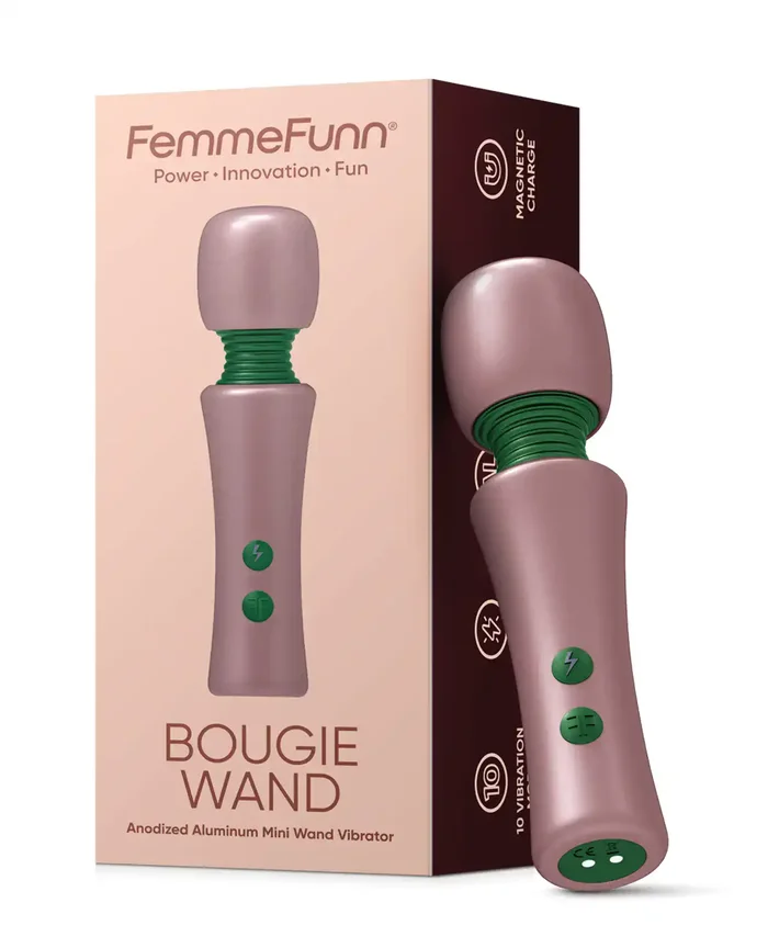 Femme Funn Flexible Head Mini Bougie Wand – Rose Gold