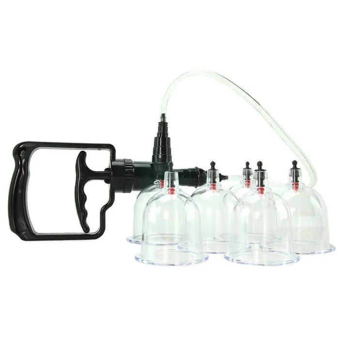 Fetish Fantasy Beginner’s 6PC Cupping Set in Clear
